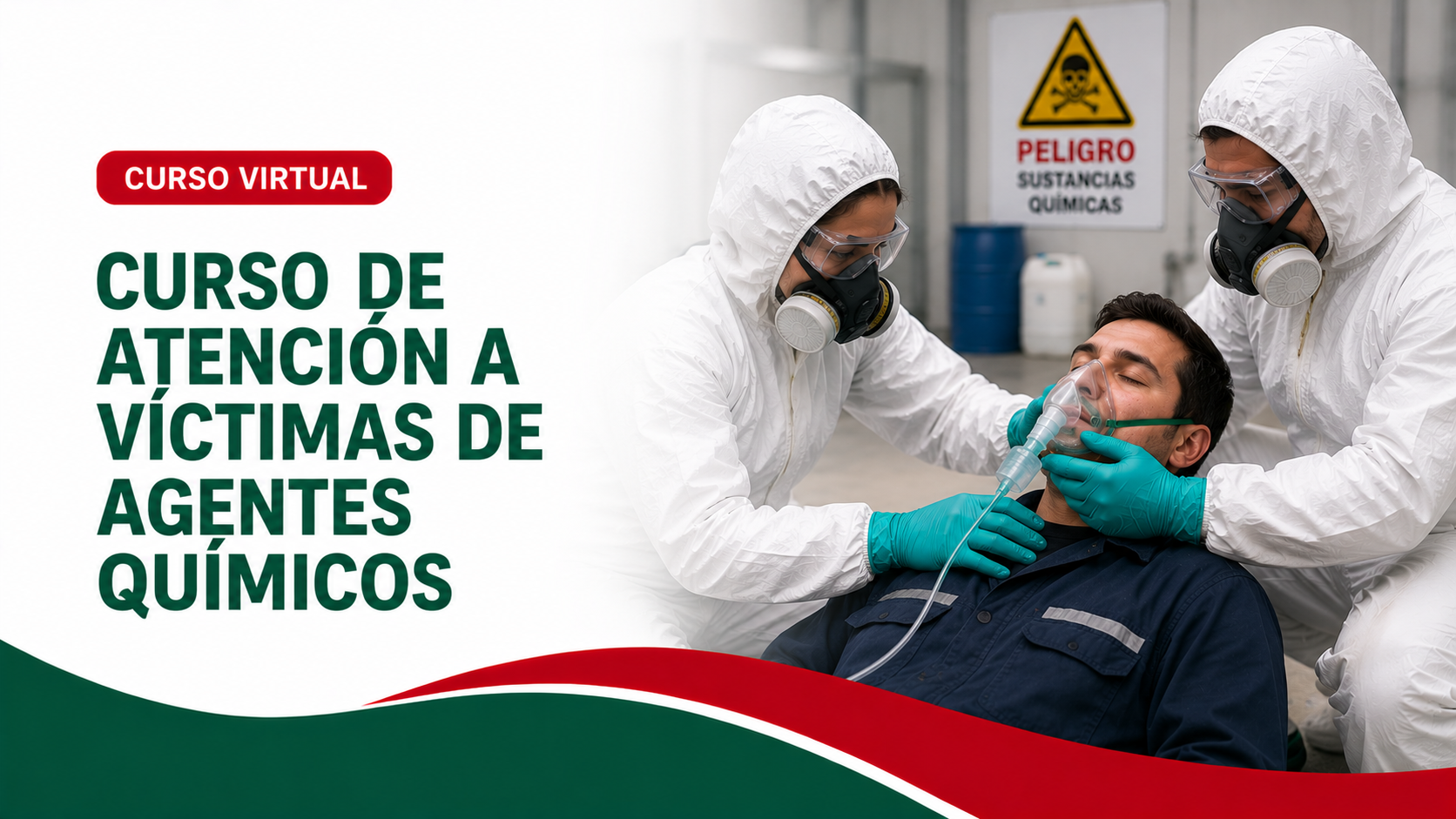  CURSO DE ATENCIÓN A VÍCTIMAS DE AGENTES QUÍMICOS