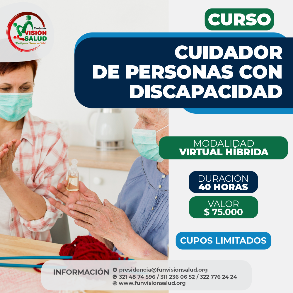 CUIDADOR DE PERSONAS CON DISCAPACIDAD